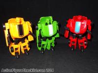 red and green transformers
